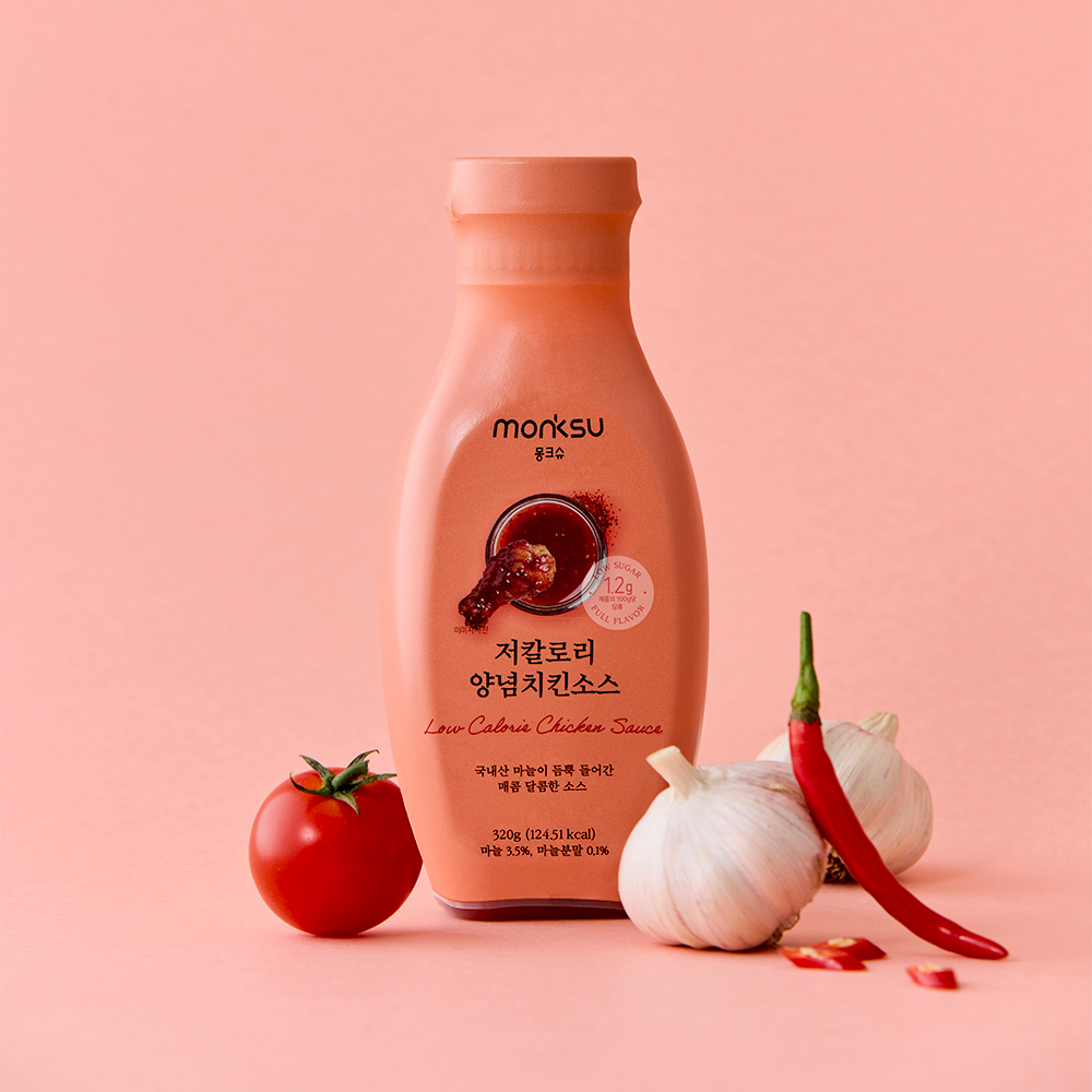 몽크슈 저당 저칼로리 양념치킨소스 320g 대표이미지 섬네일