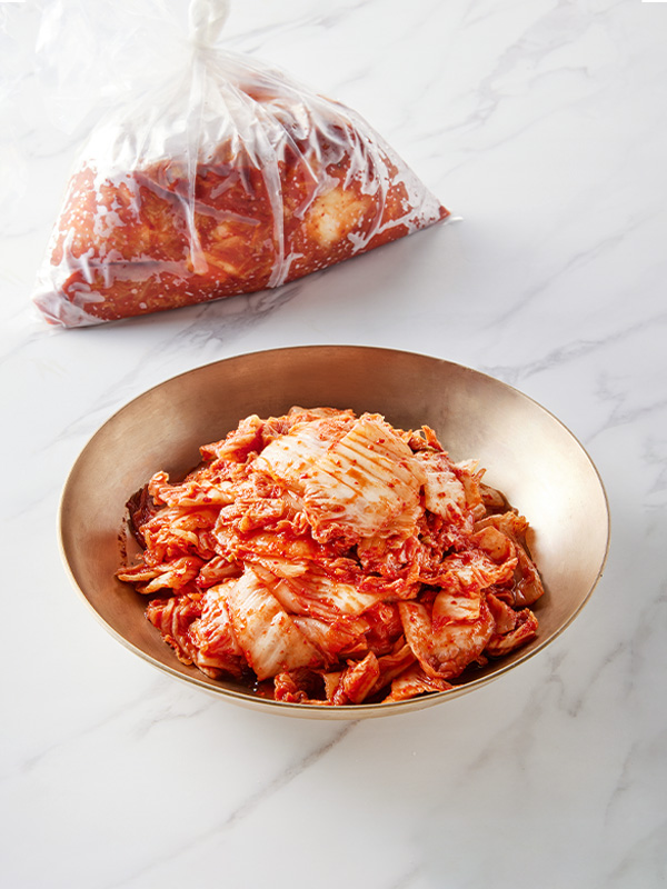 국내산 재료로 만든 배추썰은 김치 1.5kg