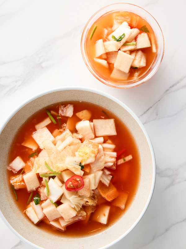 국내산 재료로 만든 나박김치 2kg 대표이미지 섬네일