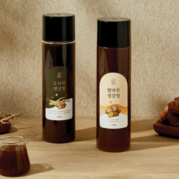 지리산 별마루 생강청&도라지생강청 600g