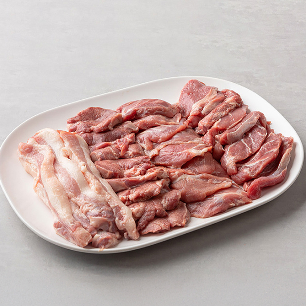 [당일도축] 국내산 김해 원조 뒷고기 특수부위 캠핑고기 구이용 300g 500g 1kg