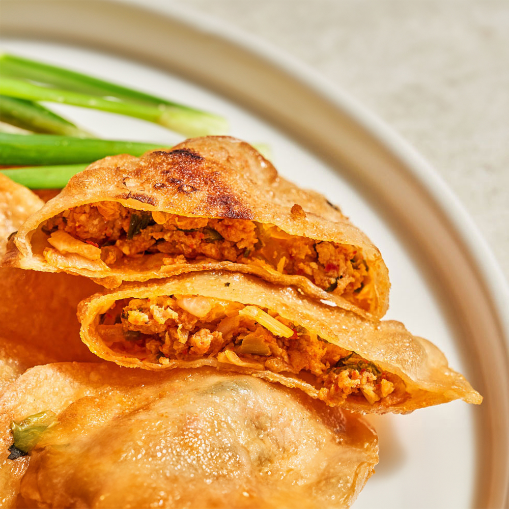 매콤 칼칼 명물 특제 제천 빨간어묵 떡볶이 대구 납작만두 세트