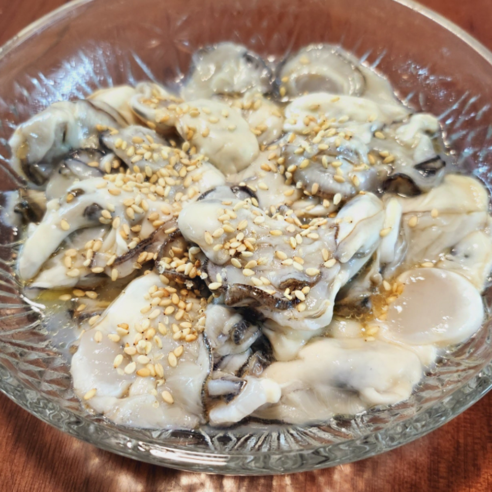 [산지직송] 최상급 제철 통영 생굴 1kg / 깐굴 세척 석화 하프셀 굴