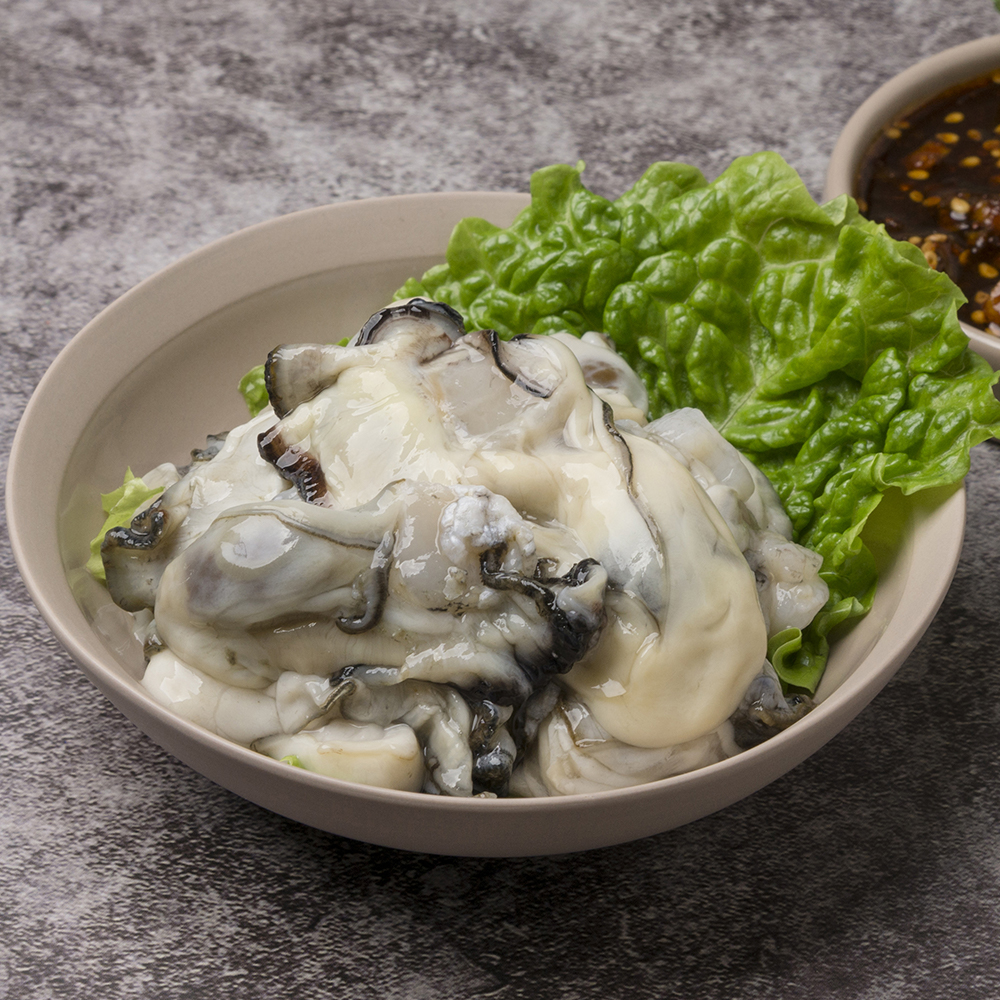 [산지직송] 최상급 제철 통영 생굴 1kg / 깐굴 세척 석화 하프셀 굴