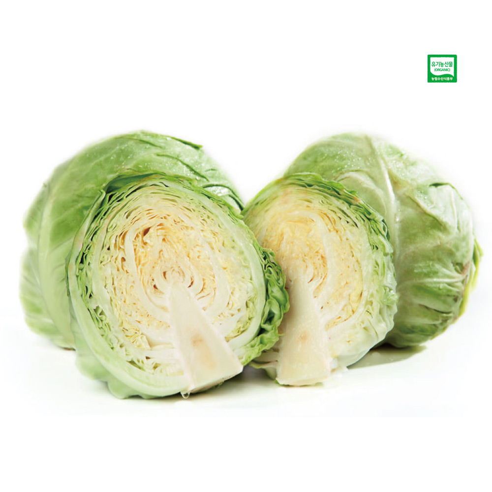 국내산 유기농 절단 양배추 1kg