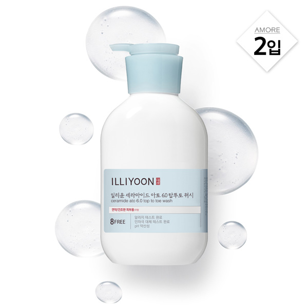 일리윤 세라마이드 아토 6.0 탑투토 워시 500ml x 2