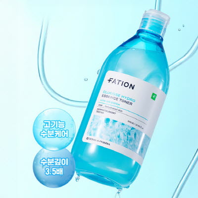 [동아제약] 파티온 포도당 하이드로 에센스 토너 1개 500ml X2개 구성