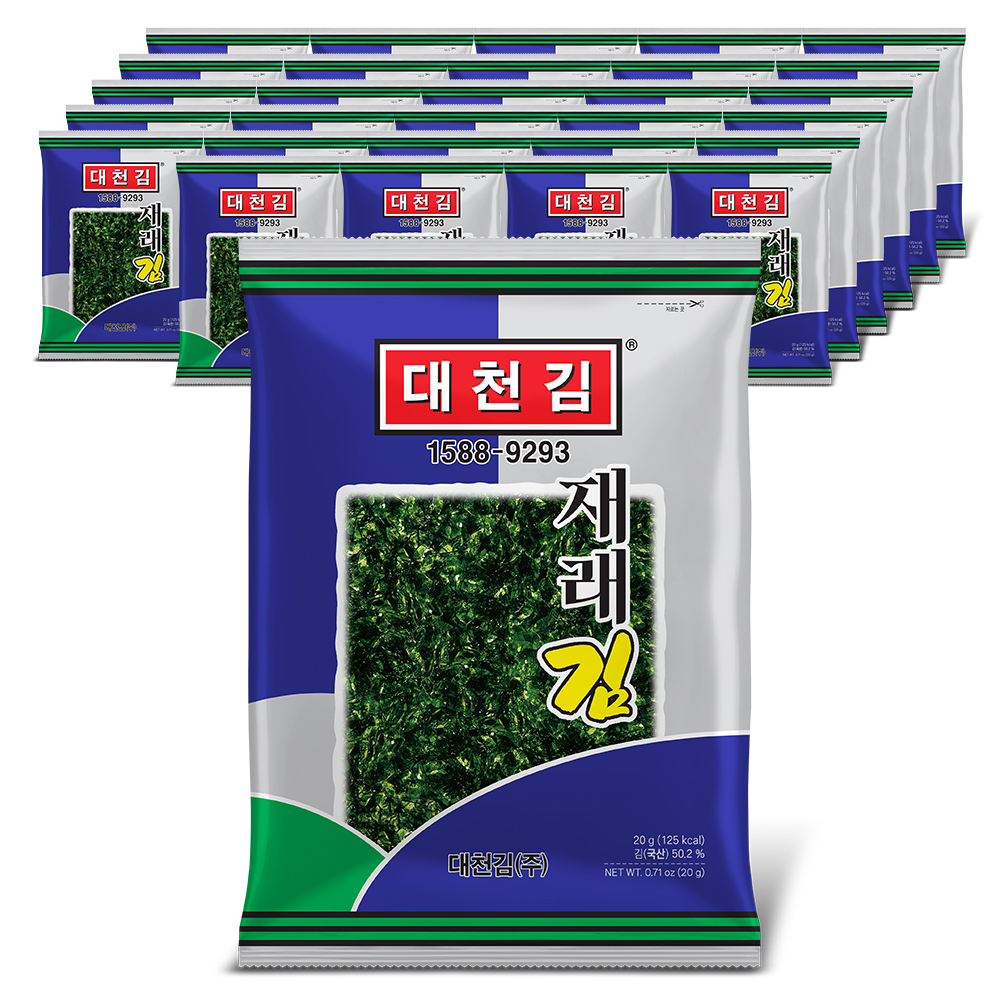 대천김 재래김 20g × 30봉