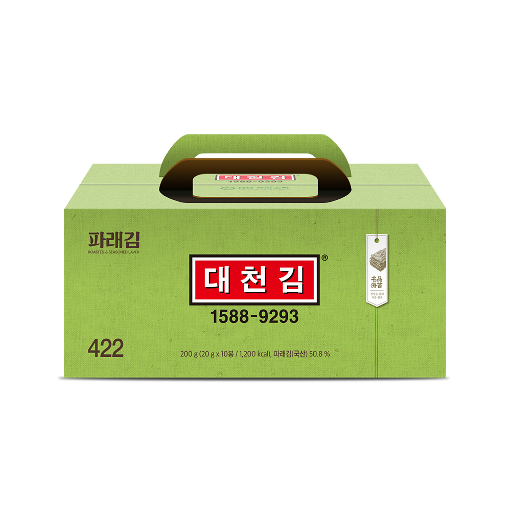 대천김 파래김 20g × 10봉