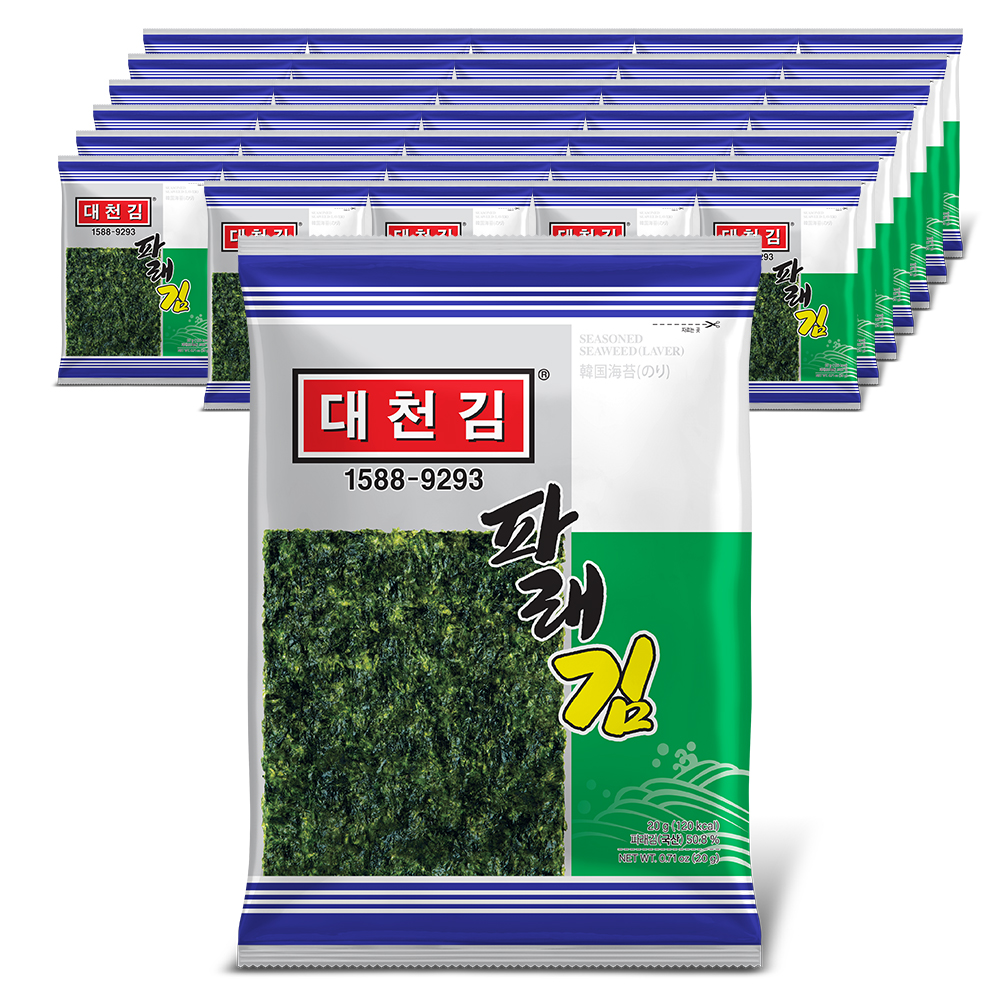 대천김 파래김 20g × 35봉