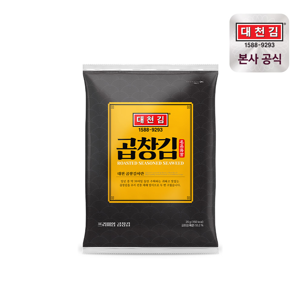 대천김 프리미엄 곱창김 26g x 14봉