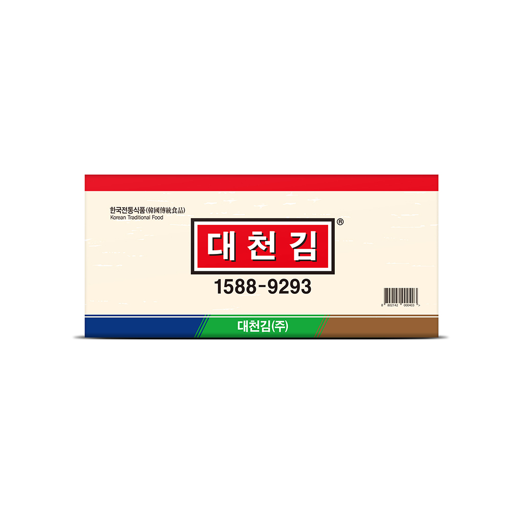 대천김 혼합김 재래 10봉 + 파래 10봉 + 돌 10봉