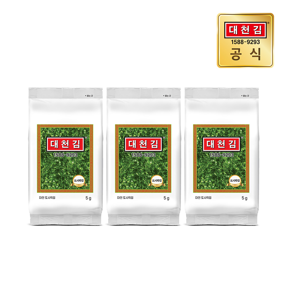 대천김 도시락김 5g × 54봉