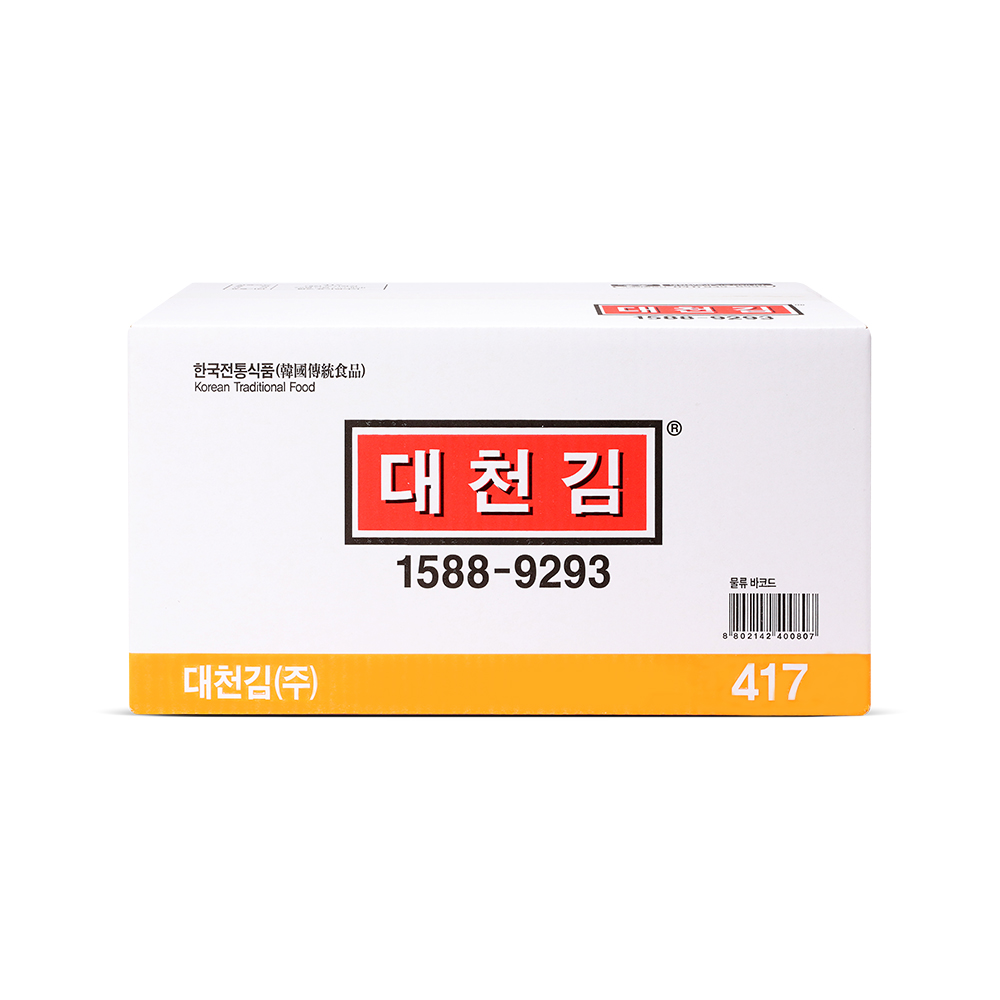 대천김 도시락김 5g × 72봉