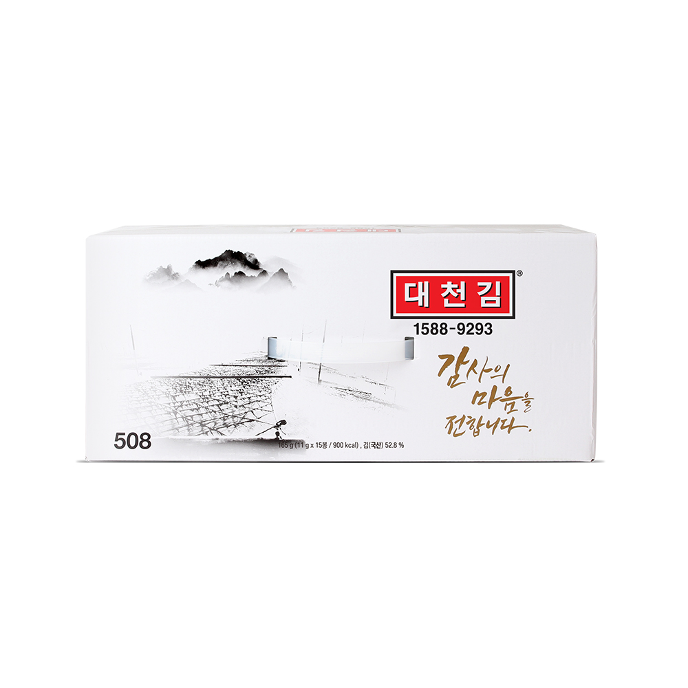 대천김 미니 식탁김 11g × 15봉