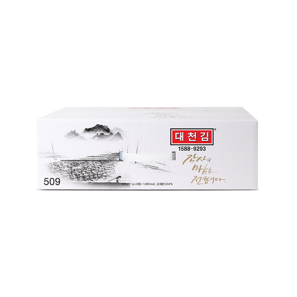대천김 미니 식탁김 11g × 20봉