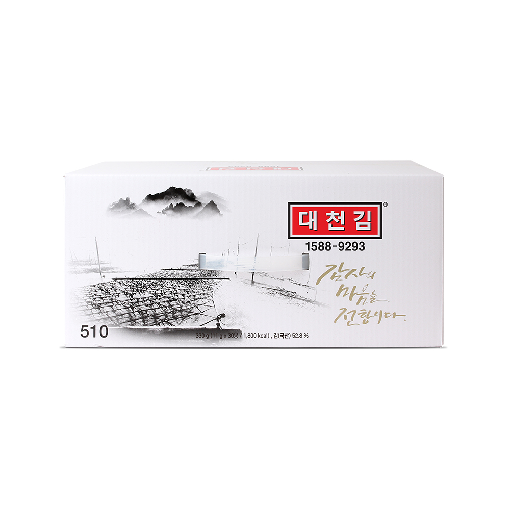대천김 미니 식탁김 11g × 30봉