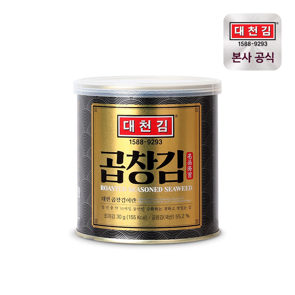 대천김 명품 캔김 세트 30g × 4캔