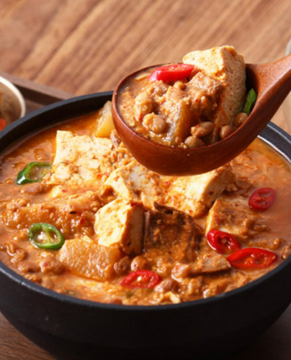 양수면옥 한우 청국장찌개 700gx3팩(총 6~7인분)