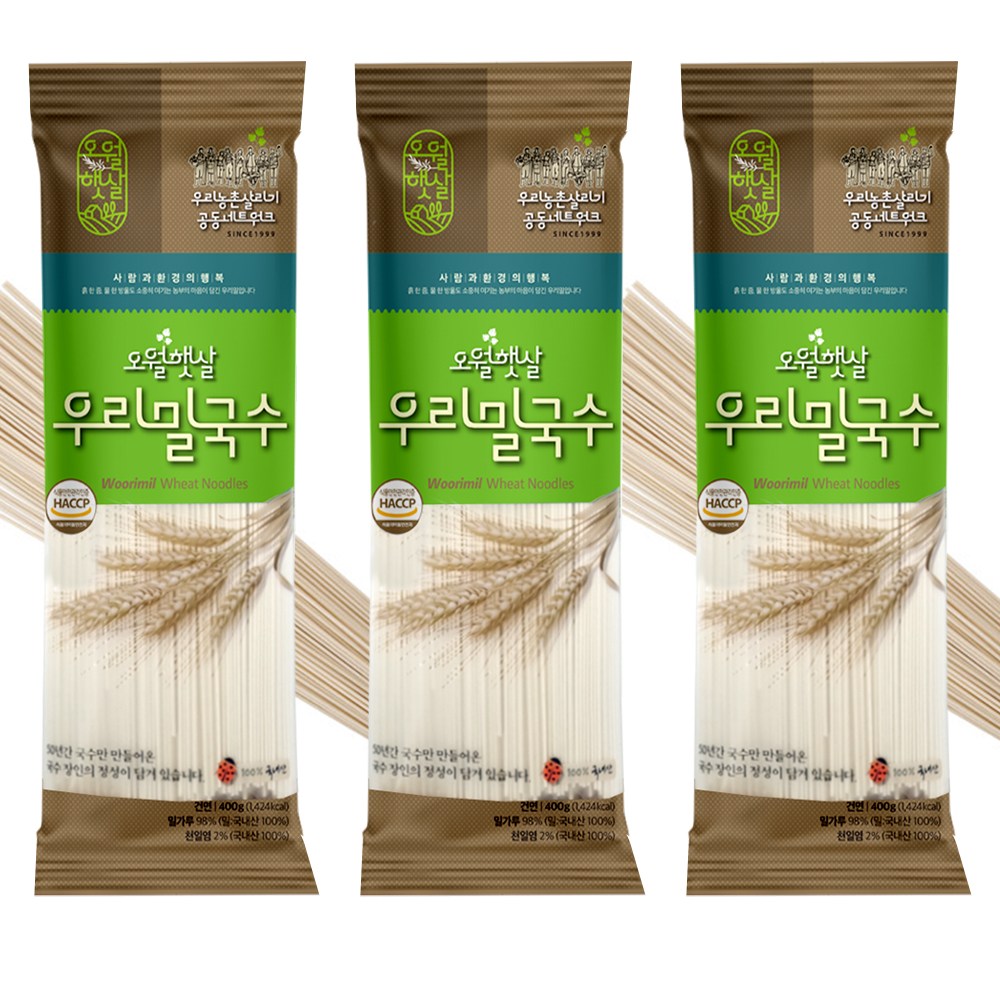 우리밀국수 400g 대표이미지 섬네일