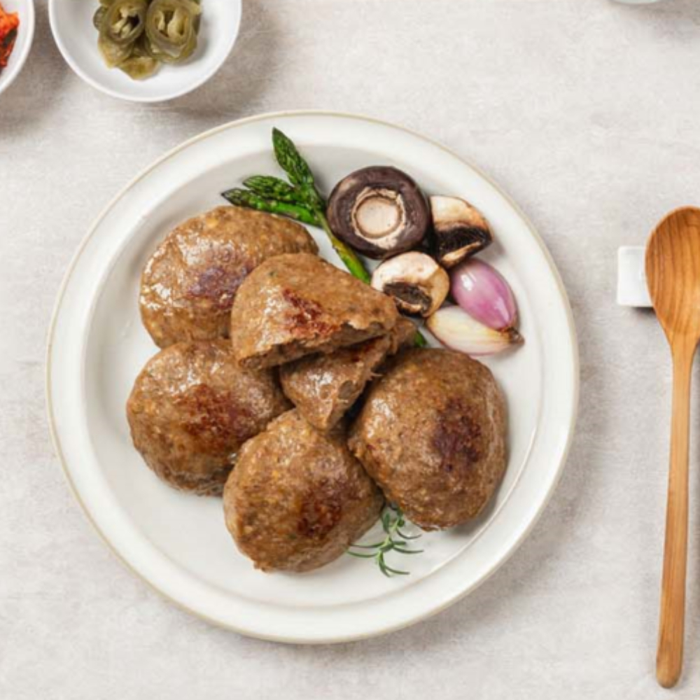 간편조리 육즙가득 맛있는 두툼한 도깨비시장 떡갈비 130g 5개입 1팩