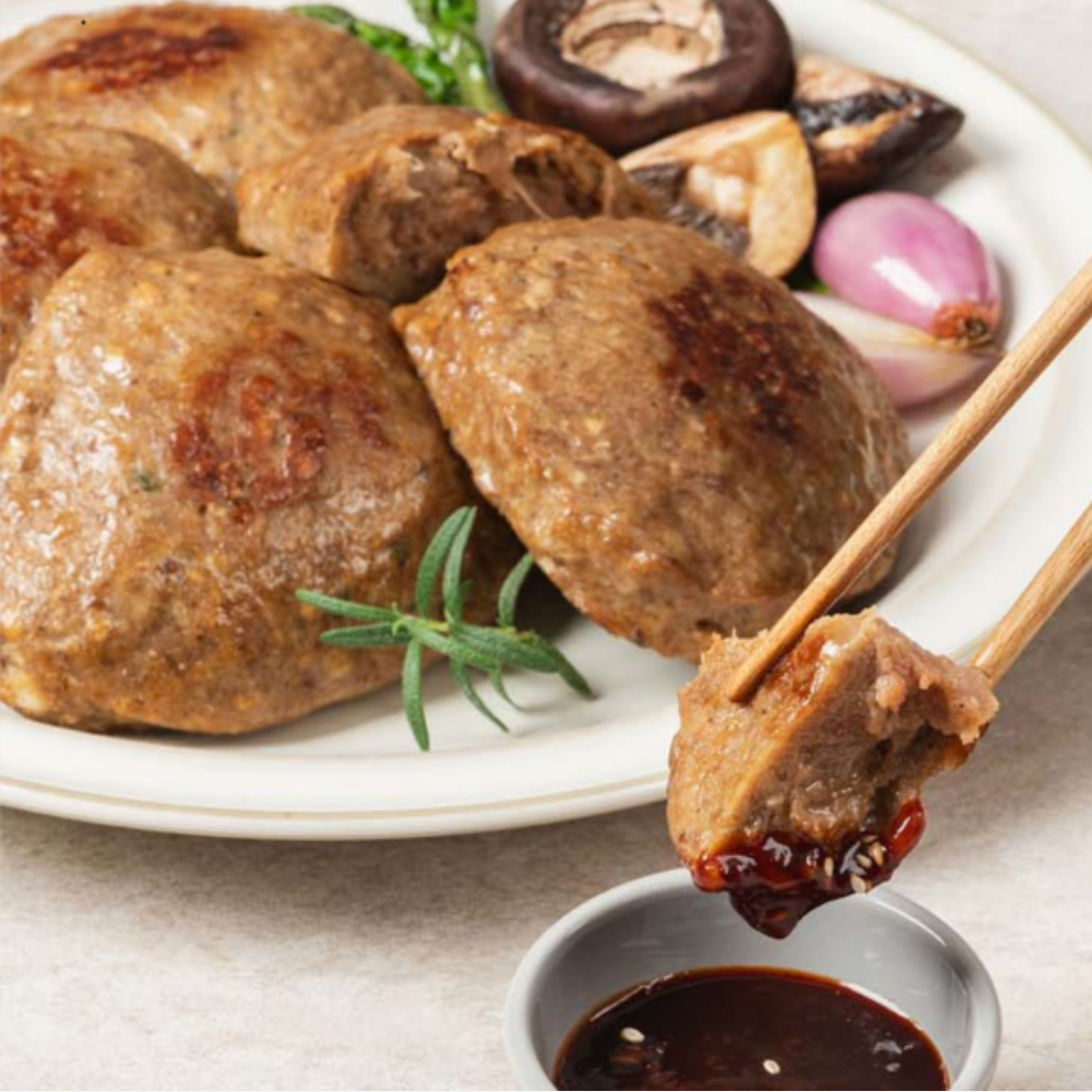 간편조리 육즙가득 맛있는 두툼한 도깨비시장 떡갈비 130g 5개입 1팩