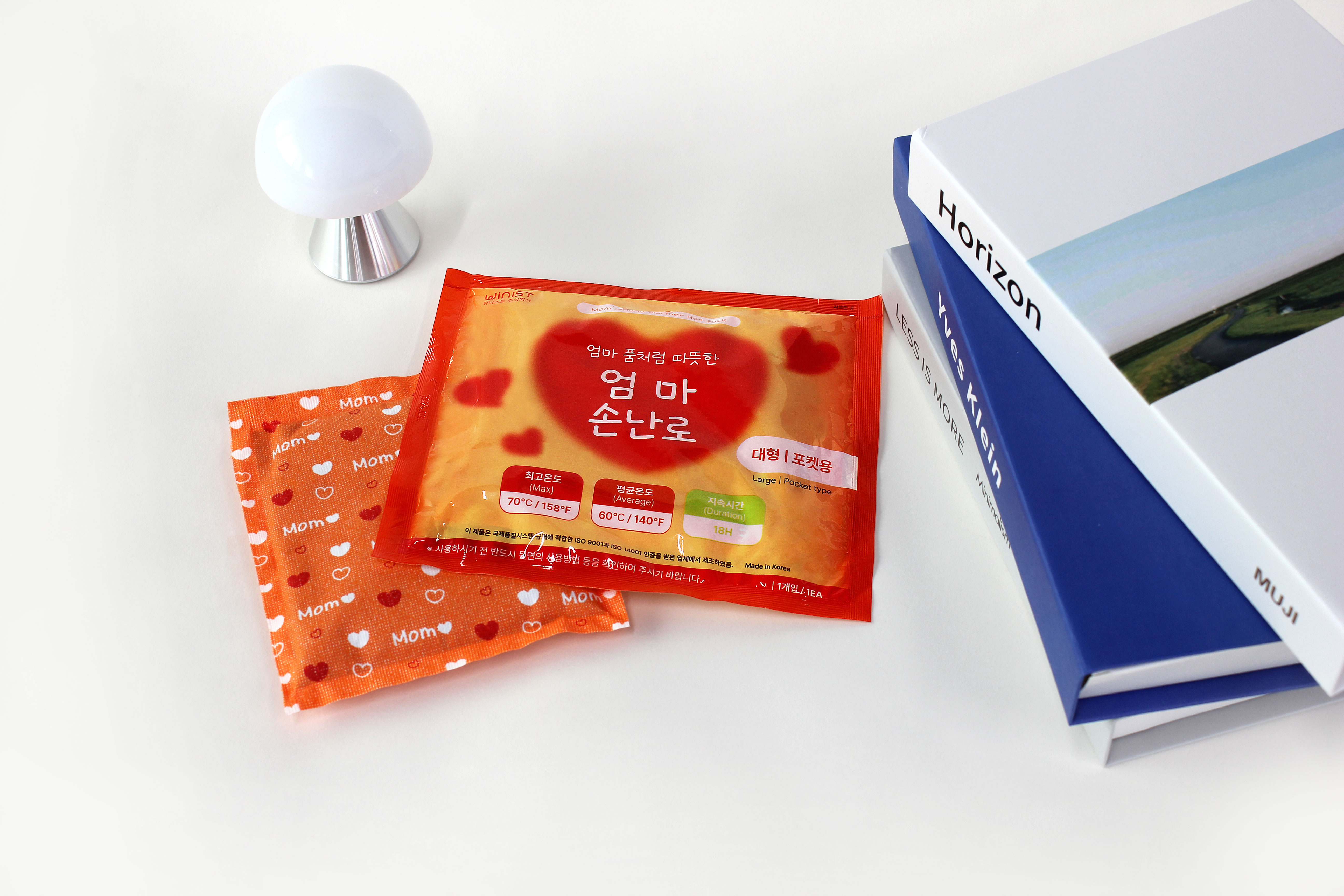 [무료배송] 국산 엄마손 핫팩 붙이는 발바닥 손난로 대용량 100개