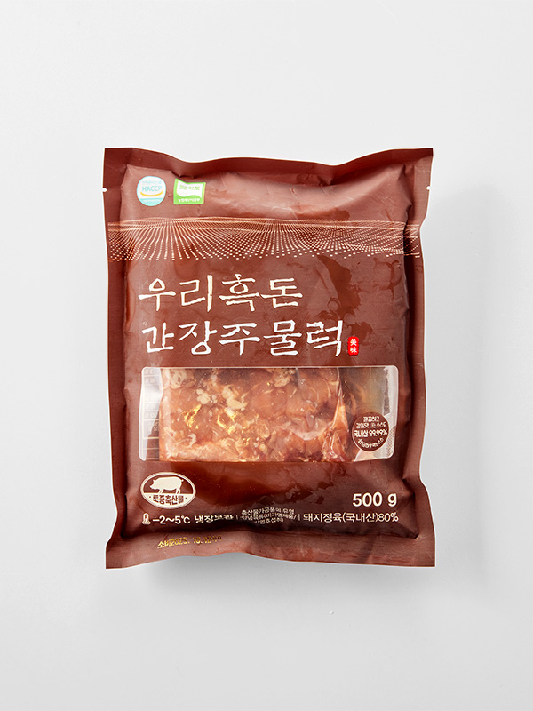 [입점특가] 우리흑돈 간장 주물럭(500g/냉장)