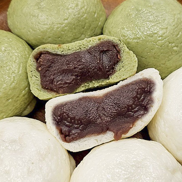 앙금빵빵 잔기지 찐빵 2종 세트(우리쌀 사용)