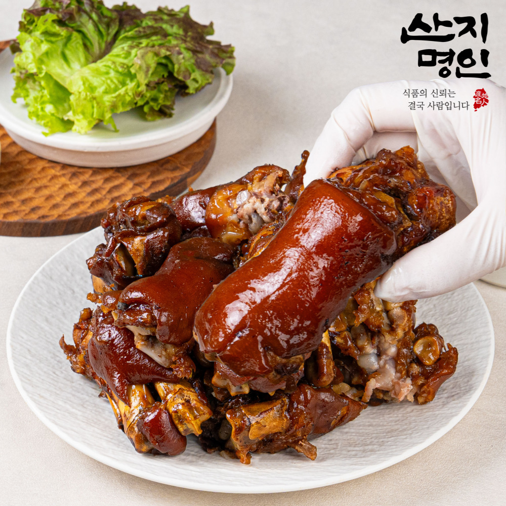 [산지명인] 쫄깃탱글 미니족 300g이상 3팩+불족소스100g 등 소스 3종