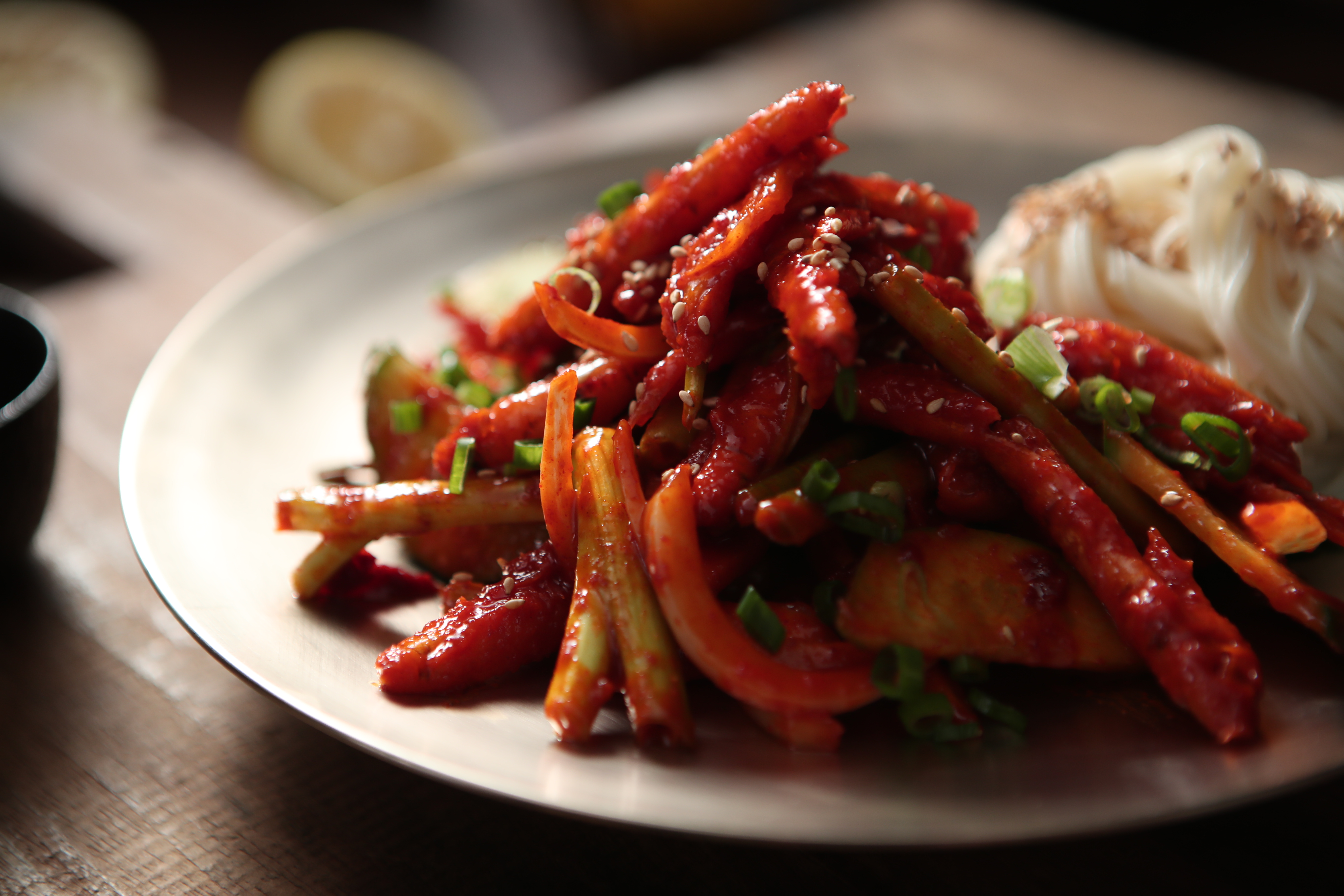 강원산골 더덕무침 120g  10팩 총1.2kg