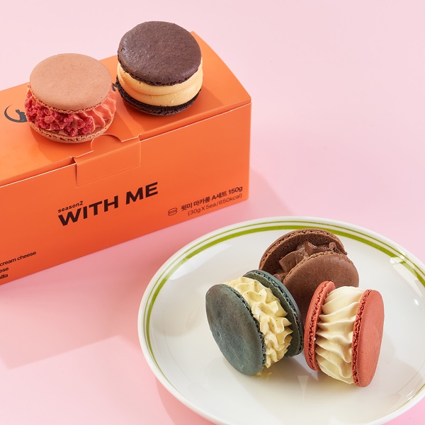 프리미엄 로우슈가 마카롱 윗미마카롱(뚱카롱) A+B세트(10개입)