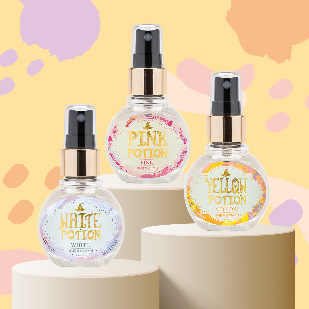 바디홀릭 포션 헤어&바디미스트 50ml (7가지)