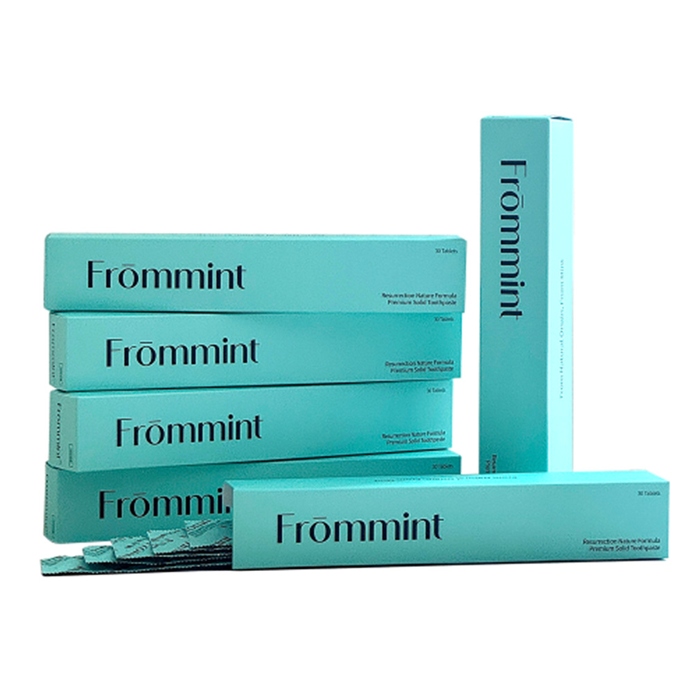 프롬민트 고체치약 휴대용X여행용패키지(30정입)