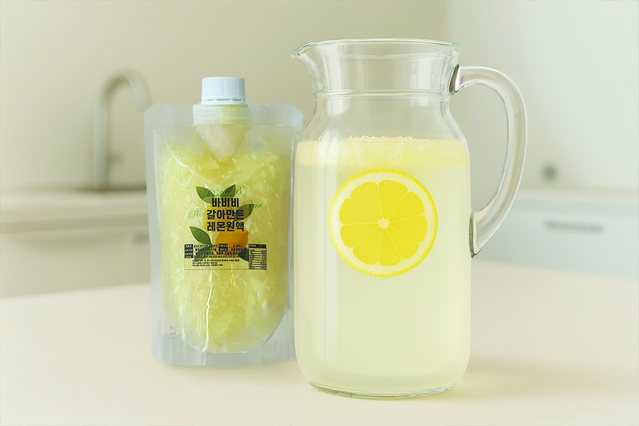 바비비 진짜 갈아만든 레몬원액 500g