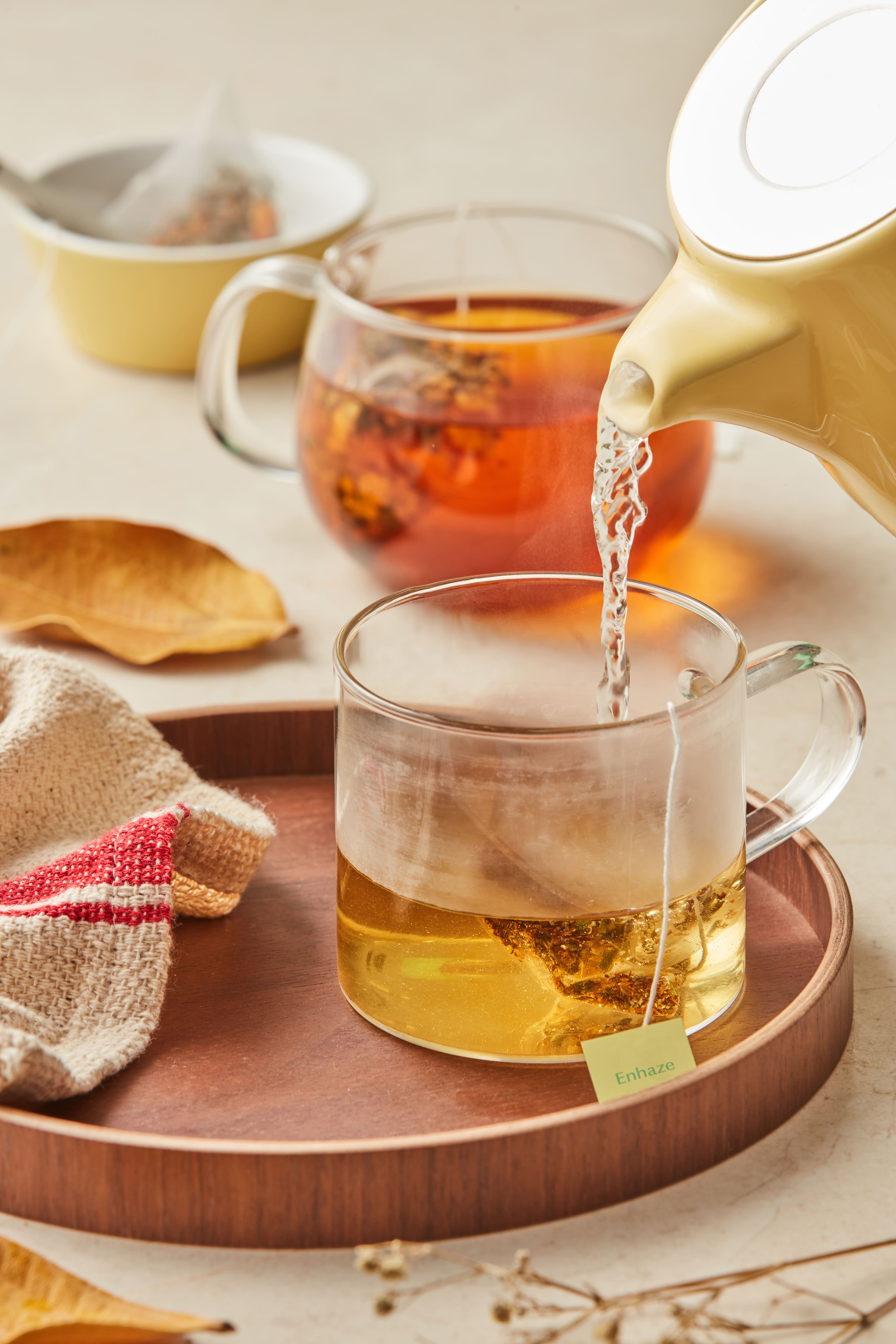 Enhaze 앤헤이즈 레몬진저티, 이너뷰티, 순환차, 무카페인차 1팩