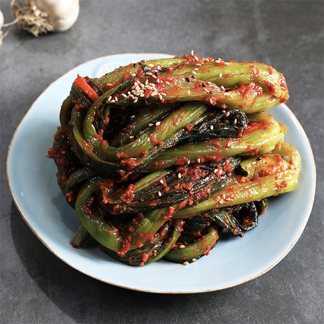 전라도 여수 갓김치