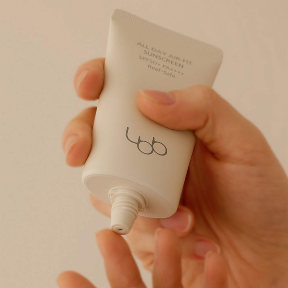 [올리브영 선케어]LBB 엘비비 선스크린 50ml SPF50+ PA++++ 선크림 올 데이 에어 핏 선크림 썬스크린 수분 진정 자외선차단제