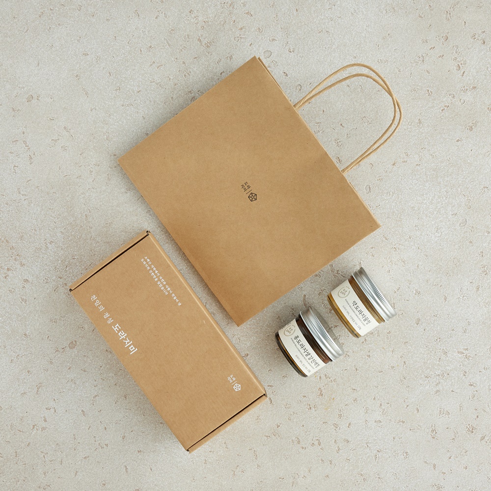 도라지미 도라지청 국산 약도라지청 미니청 2종 선물세트 300g