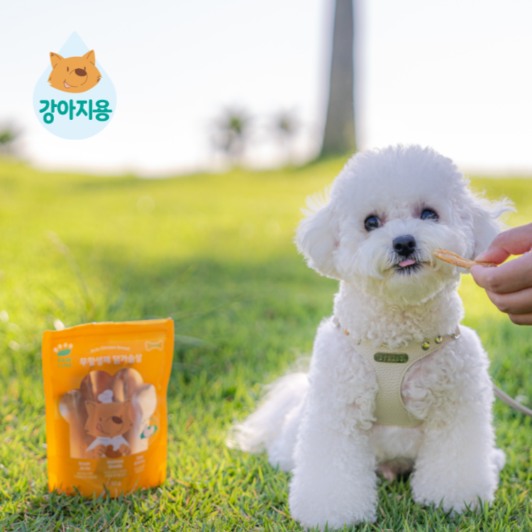 포링크 건조간식 무항생제 닭가슴살