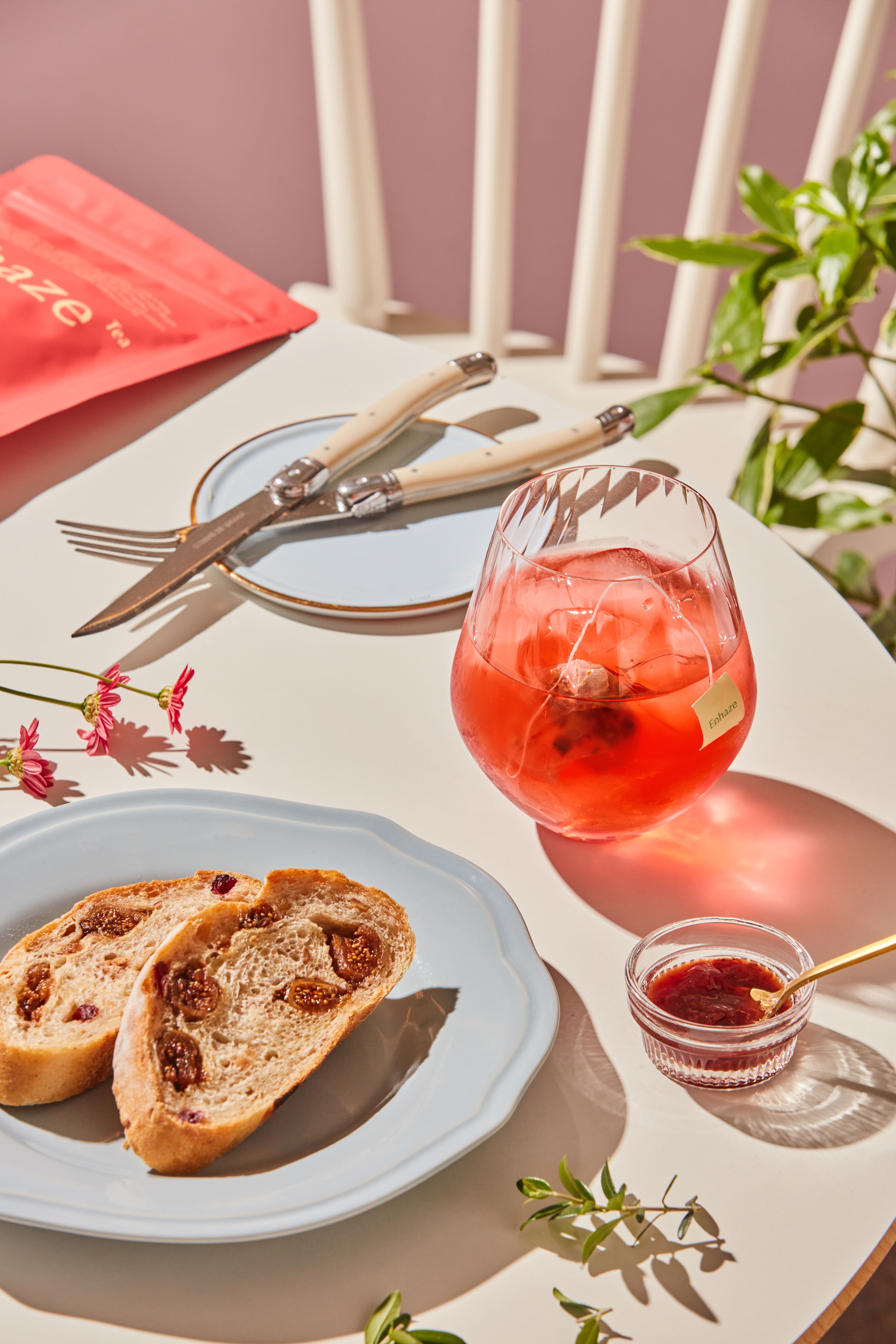 Enhaze 앤헤이즈 레드밸런스티, 식후 체내 당 조절, 돼지감자, 여주, 비트, 무카페인차 1팩