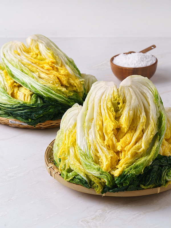 [예약주문/산지직송] Non-GMO 절임 아삭갓배추(4-5포기/10kg)