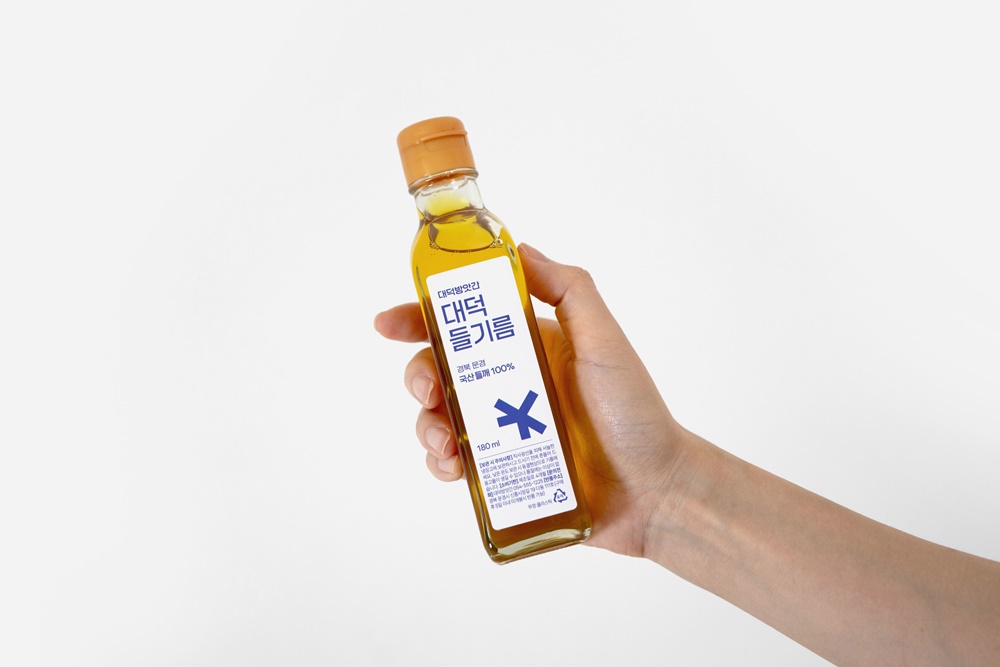 저온 맑은 국산 들기름 180ml