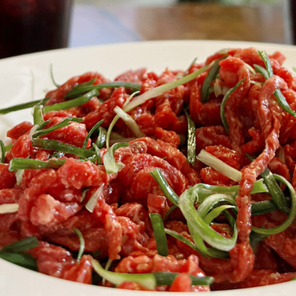 단군한우 정육식당 투뿔 한우 육회 200g