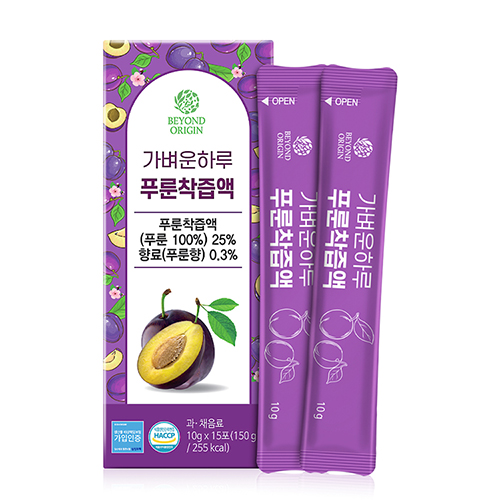 [비욘드오리진] 가벼운하루 푸룬착즙액 10g x 15포
