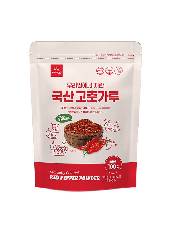 [20% 쿠폰] 국산 고춧가루 (굵은, 300g)