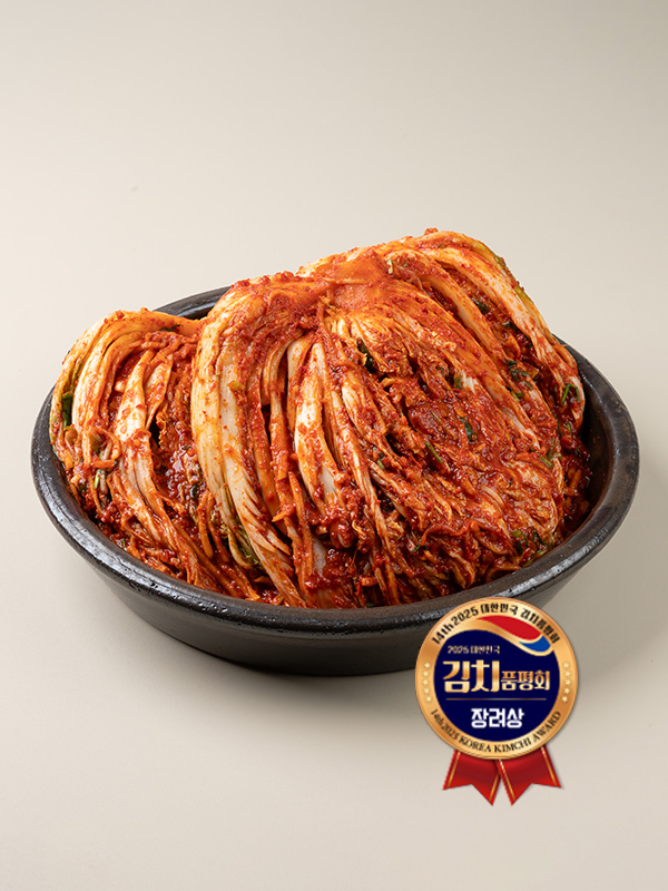 [품평회 장려상] 미금치 율무 보쌈김치 (3kg)