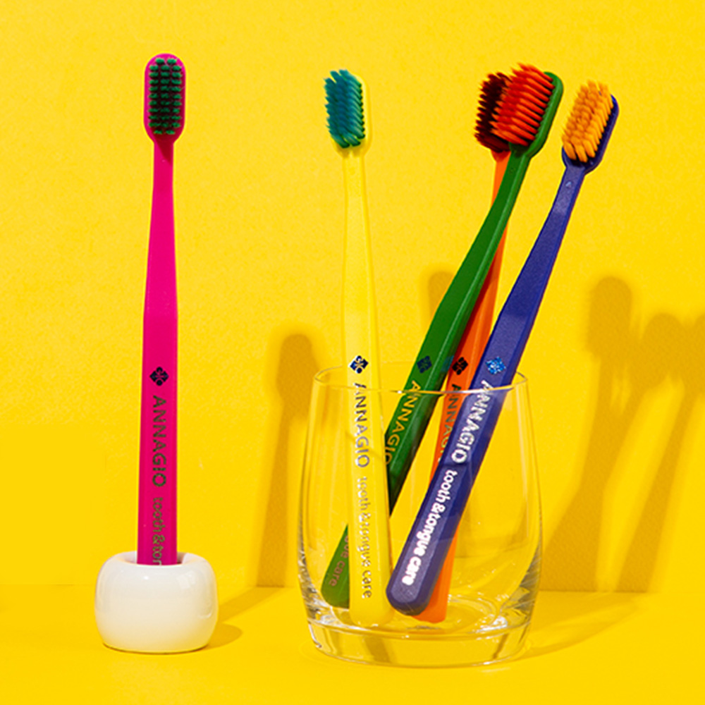 [지오클린] 안나지오 충치 구취제거 칫솔 치약 / 국내외 최초, 혀클리너 겸용 구취제거 기능성