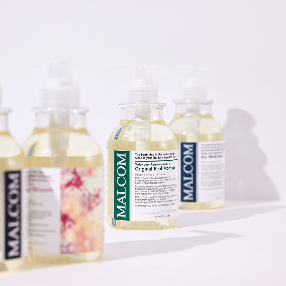[유해성분 27무] 말콤 약산성 알러지프리 핸드워시 3종