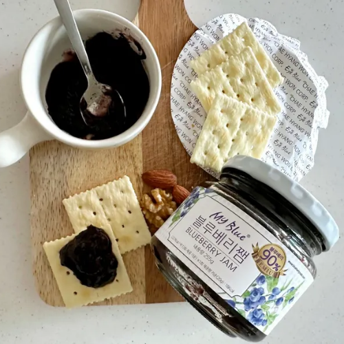 블루베리콩포트 국내산 블루베리 90% 스프레드 저당잼